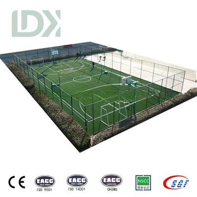 Customized Soccer Cage Net Football Pitch Panna Anti Corrosion