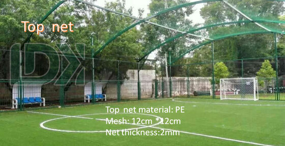 Customized Soccer Cage Net Football Pitch Panna Anti Corrosion