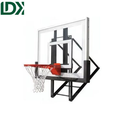 Wall Type Adjustable Basketball Backboard Fixed Hanging Adult Basketball Hoop
