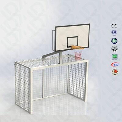 Customized Basketball Goal Multifunctional Sport Basketball Stand Net With Soccer
