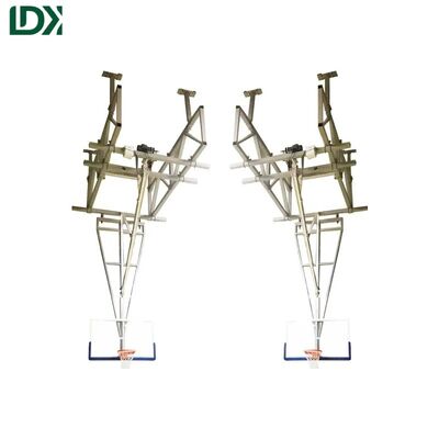 International Standard Thickness Padding Ceiling Suspended Retractable Basketball System For Professional Gymnasium Design