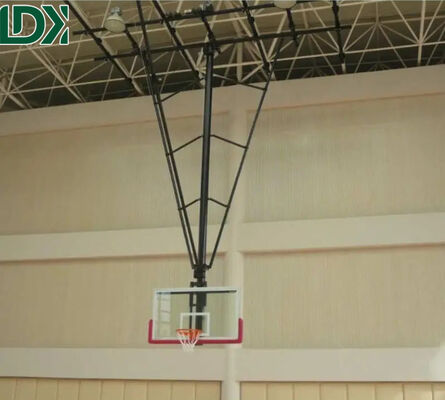 72"x42" Backboard Size Customized Professional Ceiling Mounted Basketball Hoop System