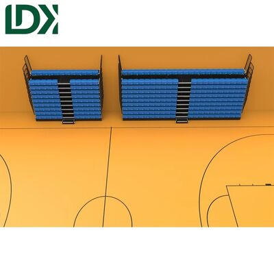 Customized Seats LDK20044 Modular Retractable Grandstand System Steel Stadium Seating for Soccer Fields Arenas