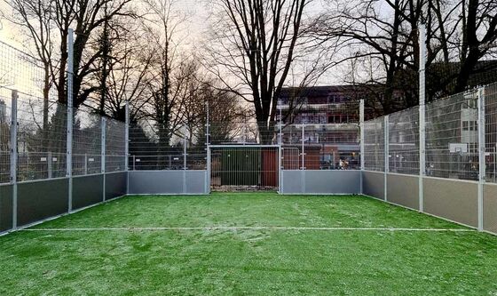 Soccer Field For World Cup Competition Customized Full Set Football Cage And Sport Panna