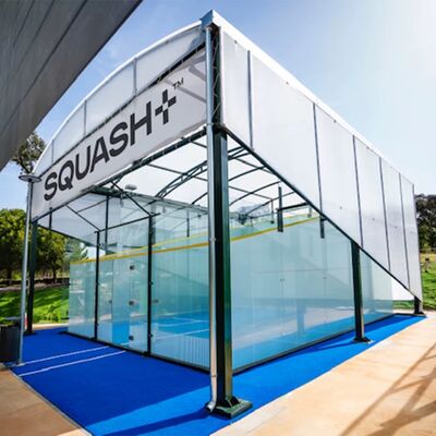LDK2022E Leisure Indoor Outdoor Panoramic Squash Tennis Court For Active Recreation