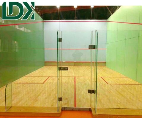 Indoor Squash Facility With High Grade Stainless Screws And International Standard Single Double Training Court