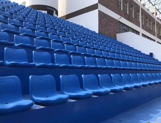 Customized Colors HDPE PP Vip Stadium Grandstand Bleacher For Durable Outdoor Seating