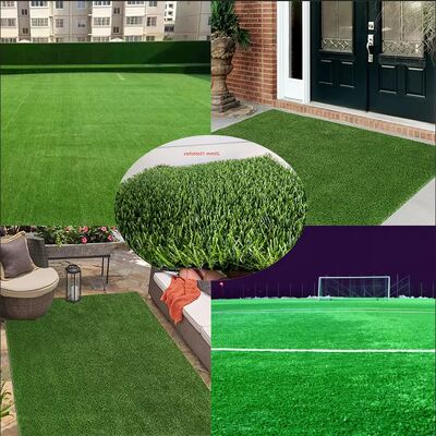 5/8'' Inch Gauge Garden Soccer Field Flooring Artificial Grass For Football Pitch 40mm Pile Height
