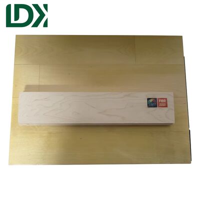 Maple Sports Wooden Flooring FIBA Basketball Floor Professional Sports Court Training Hardwood Flooring System For High Performance