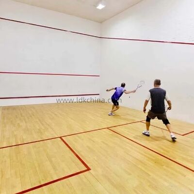 LDK-FIBAS-N Portable Assembled Wooden Basketball Court Indoor Full System Sports Wood Floor For Indoor 32*19m Or Customize