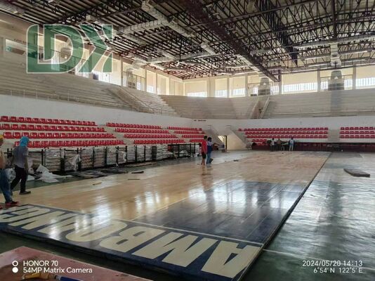 FIBA Approved Basketball Wooden Flooring FIBA High Quality Wooden Flooring