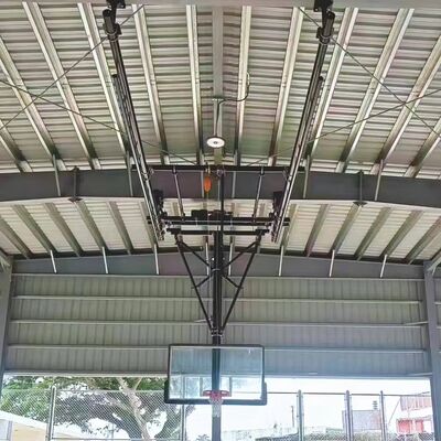 Electric Folding Manual Ceiling Mounted Basketball Hoop Backboard Stand ROOF MOUNT BASKETBALL Hoop for Sale
