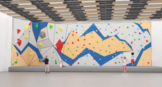 Factory Direct Modular Climbing Wall Custom UV Printing Outdoor/Indoor Use Easy Installation