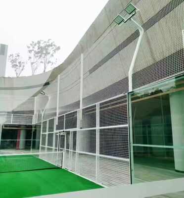 Customized Size LDK Sports Equipment Outdoor Indoor Panoramic Padel Court Cost Portable Paddle Tennis Court With Roof