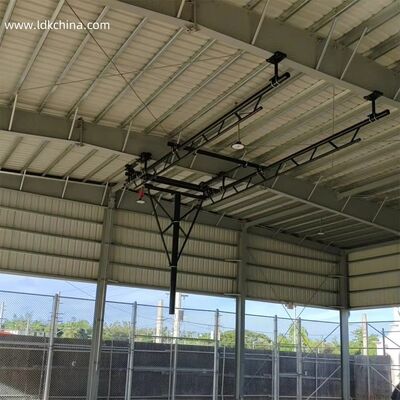 Electric Ceiling Hoop 72x42 Backboard with 450mm Steel Rim