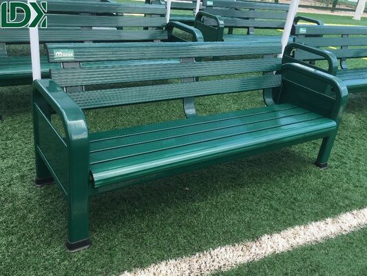 2.15m Aluminum  Soccer Pitch Portable Soccer Bench With Tent Player Team Rest Area Equipment