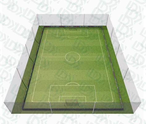 High Grade Steel Training Soccer Field Artificial Grass  Sports Field Fence