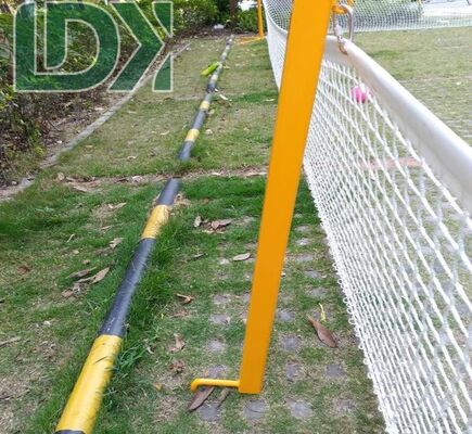 High Strength Soccer Field PE Soft Net Fence Customized Portable Low Soft Fence