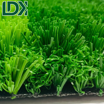 Double Green Artificial Grass Free Of Filling Turf For Football Match