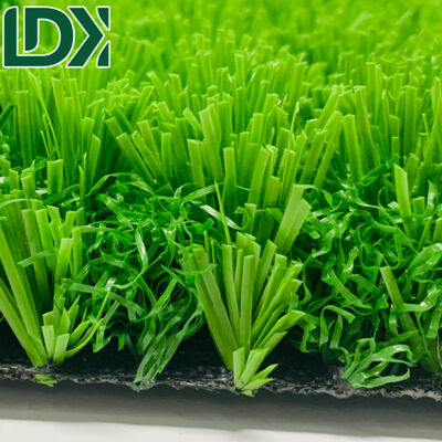 Double Green Artificial Grass Free Of Filling Turf For Football Match