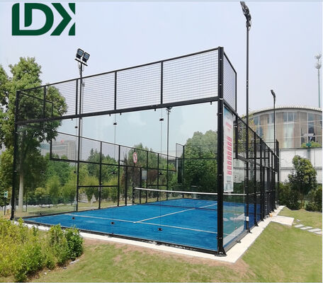 Durable Padel Field Set Paddles Balls Customized Modular Padel Tennis Padel