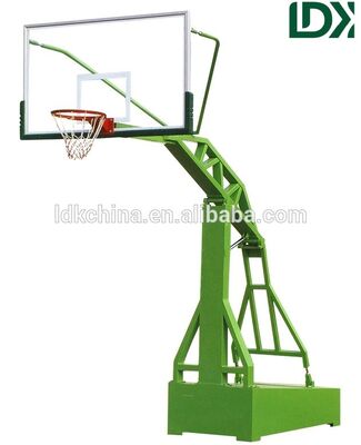 Portable 3.25m Basketball Hoop System Adjustable Backboard And Rim Equipment