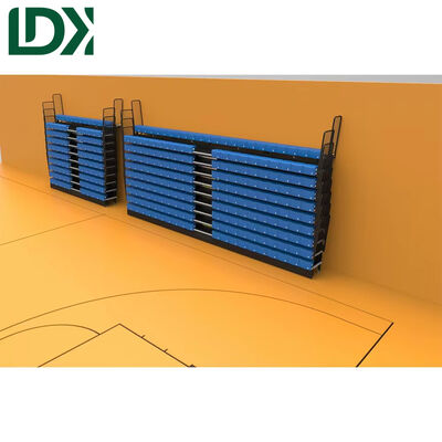 Customized Seats LDK20044 Modular Retractable Grandstand System Steel Stadium Seating for Soccer Fields Arenas
