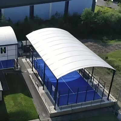 Elevate Padel Game Canopy Protected Professional Padel Tennis Court