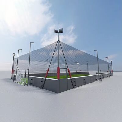 Customizable Training 5v5 Outdoor Soccer Panna Cage Ultimate Football Field Solution
