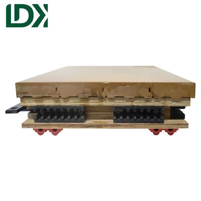 Maple Sports Wooden Flooring FIBA Basketball Floor Professional Sports Court Training Hardwood Flooring System For High Performance