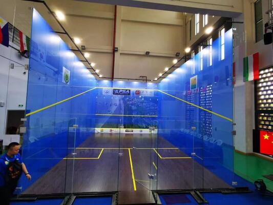 Customized Outdoor Padel Court Roofing 's Squash Glass Court Canopy For Professional Court