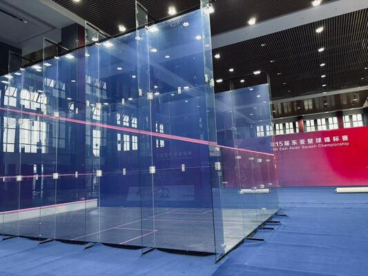 Customized Outdoor Padel Court Roofing 's Squash Glass Court Canopy For Professional Court