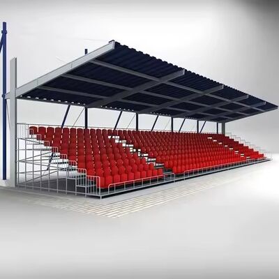 Sports Complex Retractable Bleacher Gym Bleachers Gymnasium Telescopic Seating System For Basketball Court