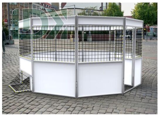 Outdoor / Indoor Football Training Cage Lightweight Easy Assemble