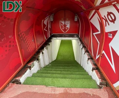 Professional Outdoor Football Player Tunnel Height Galvanized Steel AntiRust Material