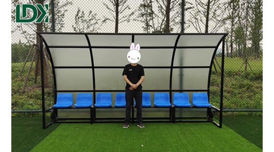 Portable Sports Canopy For Outdoor Use Reinforced Steel Frame With Water Dispenser Mount