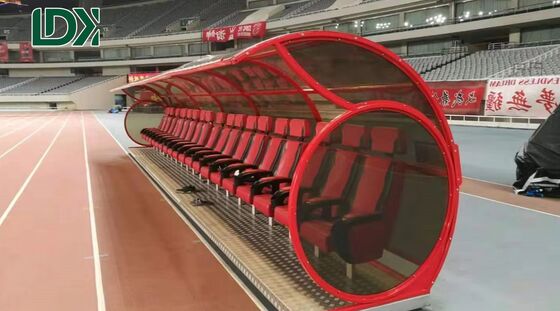 Multi Functional Training Shelter AntiRust Alloy Frame With Adjustable Sunshade