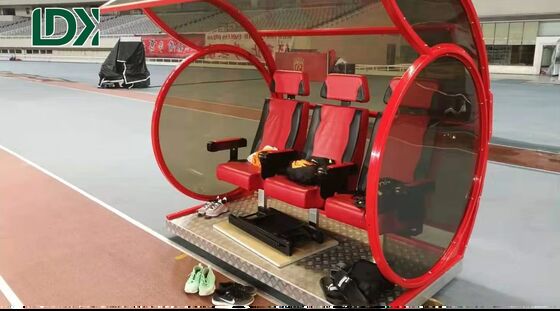 Multi Functional Training Shelter AntiRust Alloy Frame With Adjustable Sunshade