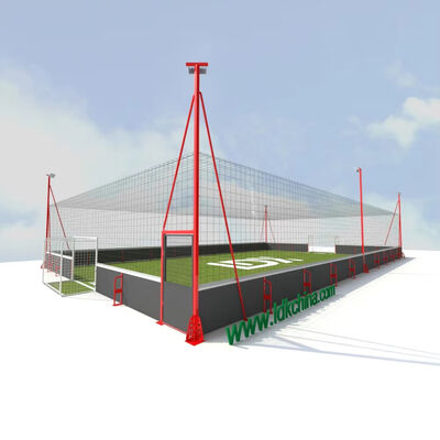 Adjustable Soccer Practice Cage 43m x 20m Football Training Gear