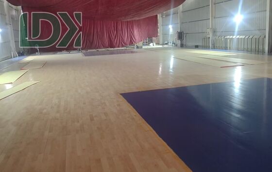 FIBA Approved Basketball Wooden Flooring FIBA High Quality Wooden Flooring