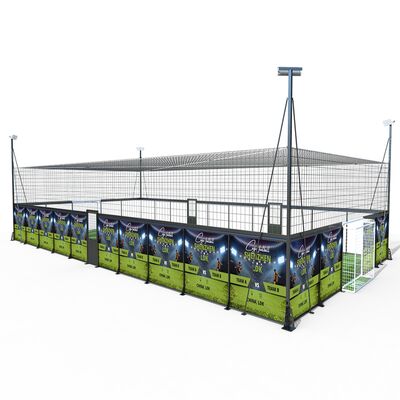 LED Cage Football Field System with 50,000hrs Lifespan, IP65 Waterproof for 5-a-Side Soccer Training
