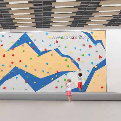 Professional Modular Climbing Wall - Weatherproof Fiberglass Panels & Custom UV Printing