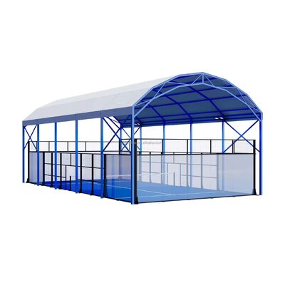 Área exterior impermeável Padel Court Canopy Sport Padel Court Roof Cover Padel Court