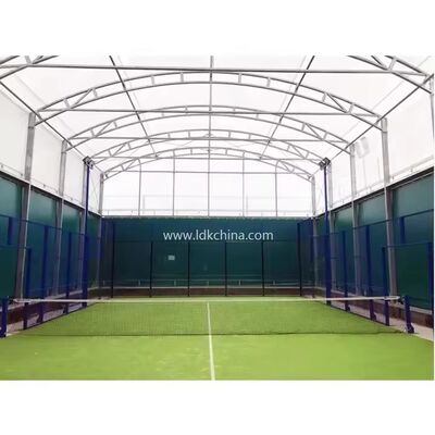 LDK Hot Sale Paddel multifunzionale Paddel tennis court Paddel court con tetto elettrico rimovibile Super Paddel court panoramica
