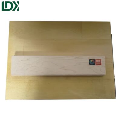 Factory Price OEM Wooden Athletic Flooring Tiles - Customizable Competition Grade Surface
